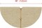 Christmas Tree Skirt, 48 Inches Large Burlap Double-Layer Plain Tree Skirts, Rustic Jute Tree Skirt for Xmas Holiday Home Decor, Fall Winter Farmhouse Brown Burlap Christmas Decorations Indoor
